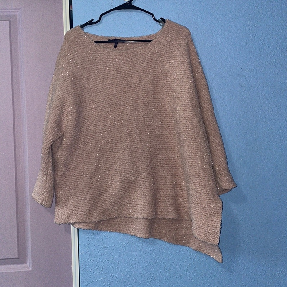Rose Pink Plush Sweater